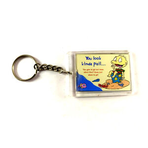Rug Rats You Kind Of Look Pail Humor Keychain